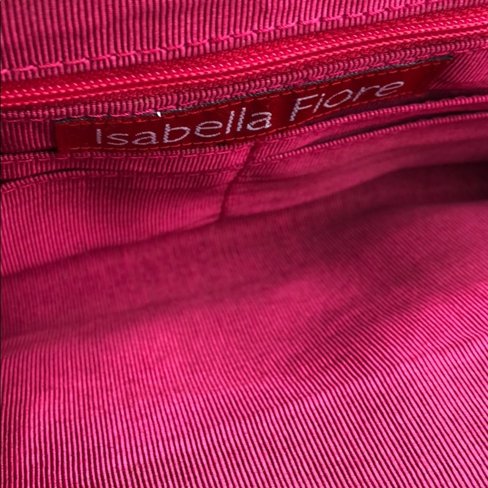 Vintage - Isabella Fiore Pink/Red Tweed Handbag - Picture 4 of 7